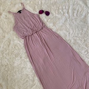 Forever 21 Halter Summer Dress W/ Slits